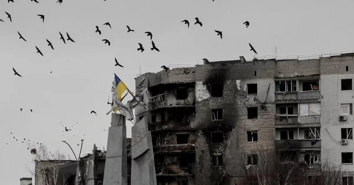На Київщині відновлюють будинок, зруйнований під час війни