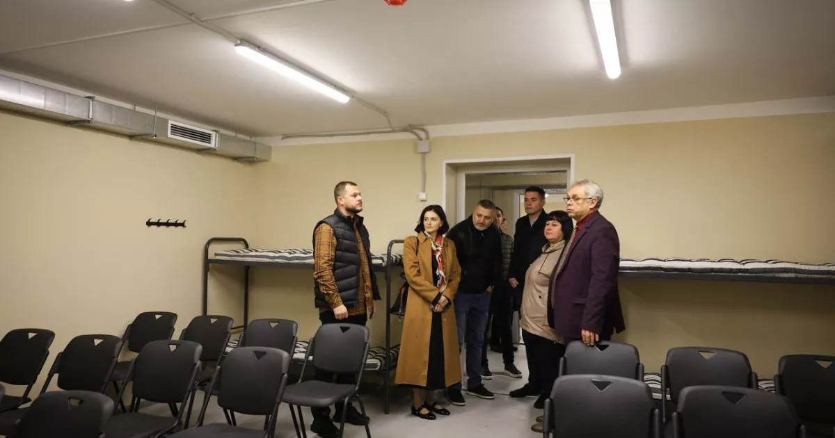 Безпечний простір для всіх: у Вишгороді збудували інклюзивне укриття в навчальному закладі