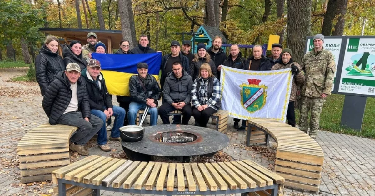У Таращі влаштували зустріч «Козацька юшка» для ветеранів України