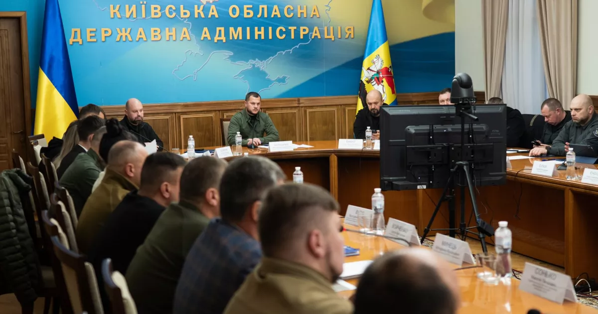 Київщина готується до зими: Микола Калашник провів засідання штабу Ради оборони області