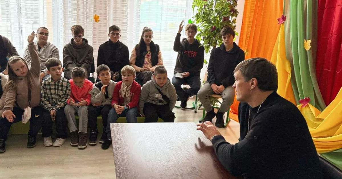 Чемпіон світу Олександр Усик провів мотиваційну зустріч із дітьми у Києві