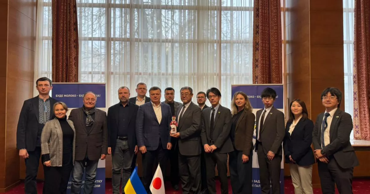 Українсько-японський проєкт у молочному секторі реалізують на Київщині