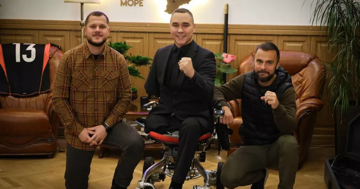 Ветеран, який втратив руку і ногу, став радником голови Київської ОВА