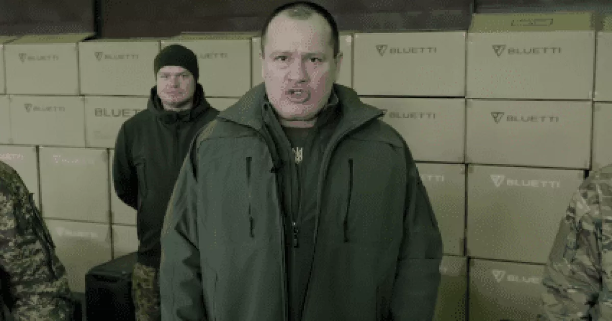 Підтримка фронту: волонтери передали батальйону «Свобода» потужні зарядні станції