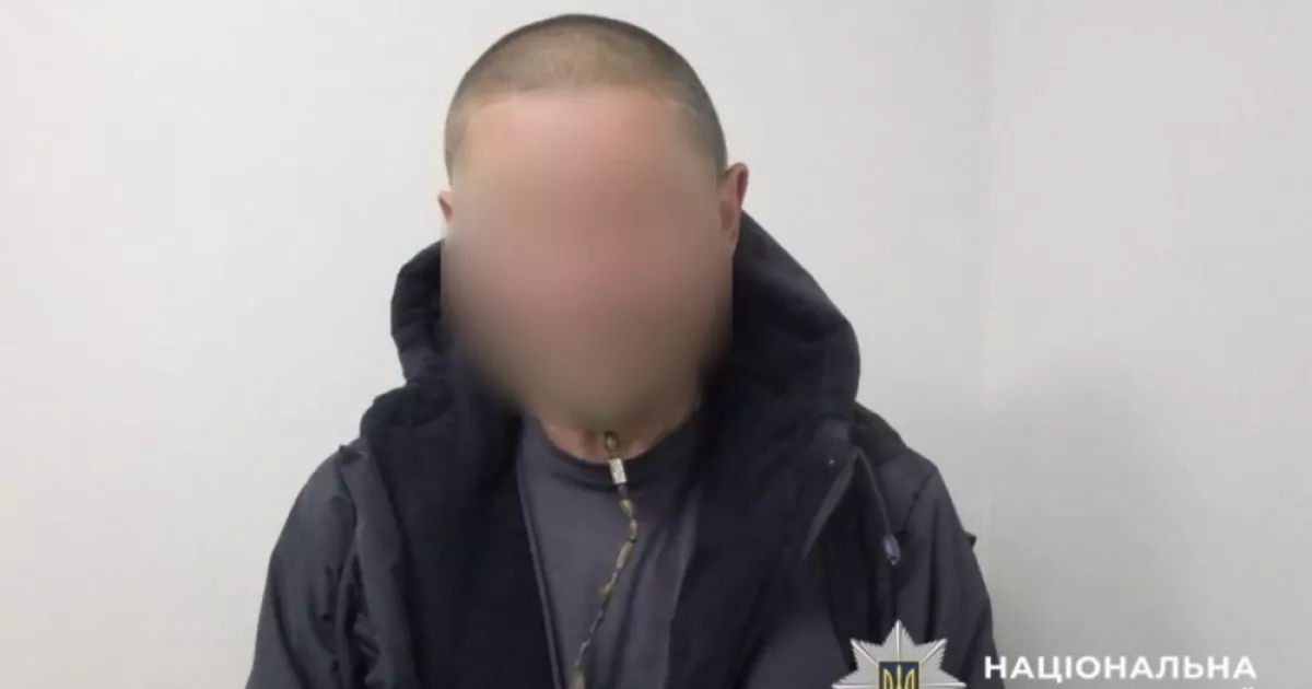 У Бориспільському районі затримали нападника, який вимагав гроші, погрожуючи ножем