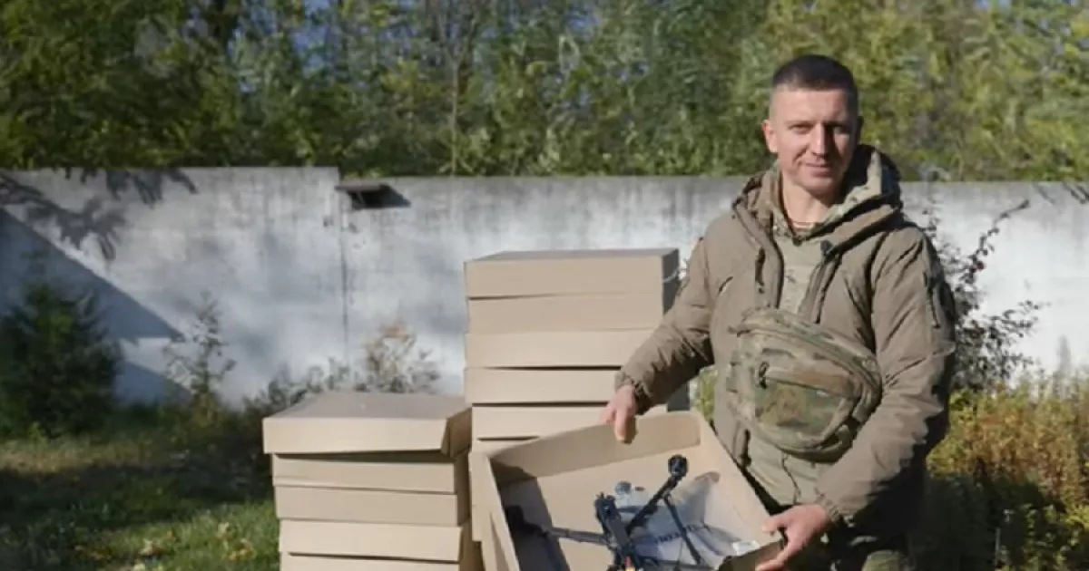 Тил працює на Перемогу: броварська громада закупила дрони для підрозділів ЗСУ