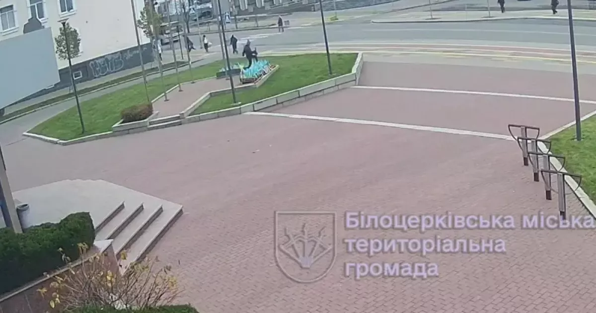 У Білій Церкві зафіксували наругу над меморіалом полеглих захисників