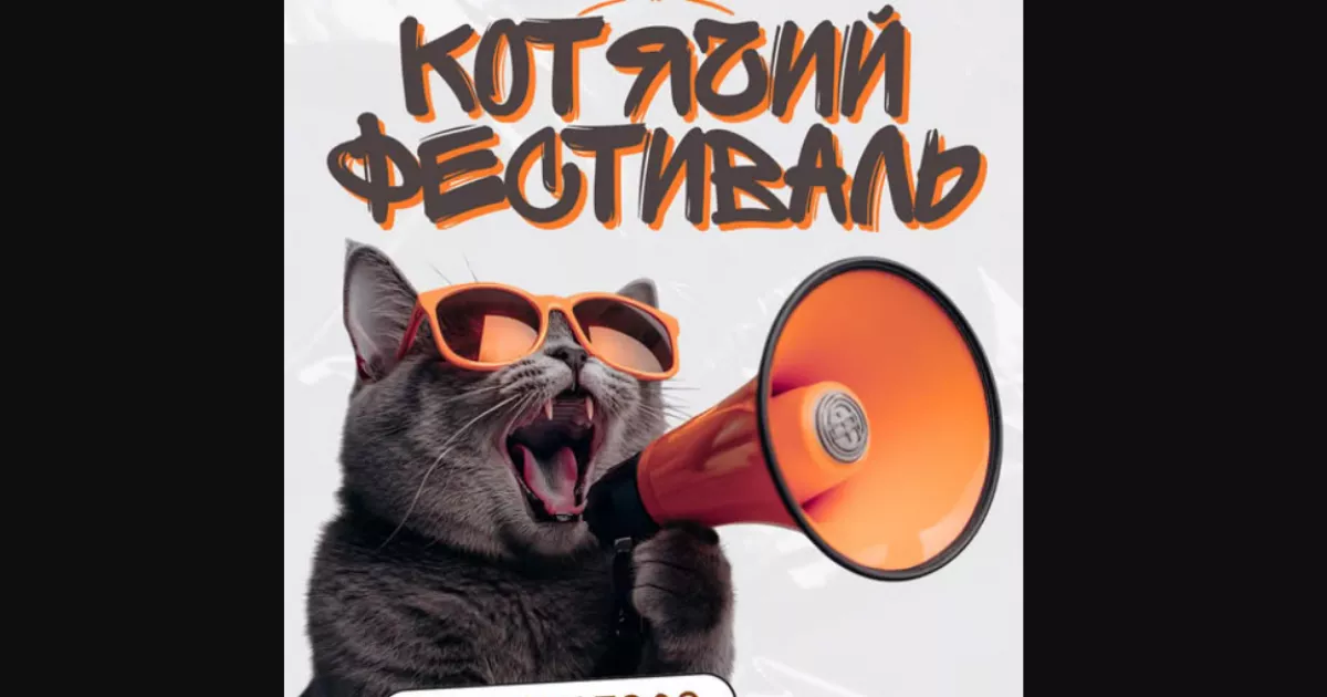 У Києві пройде «КОТИКИ ФЕСТ» — з фотозонами, лотереями й благодійним маркетом