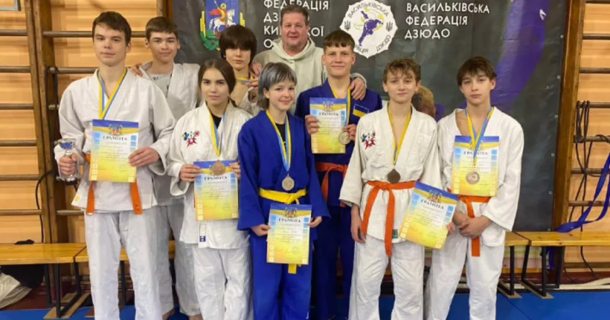 Дзюдоїсти зі Славутича прославили своє місто на чемпіонаті Київщини