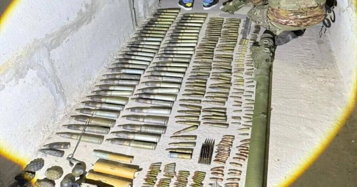 Гранати й артснаряди в орендованому приміщенні: 38-річному чоловікові оголосили підозру
