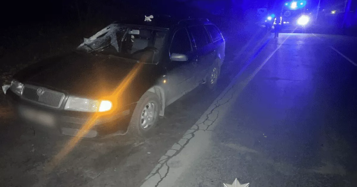 На Обухівщині пішохід загинув під колесами Skoda: чоловік раптово вийшов на дорогу