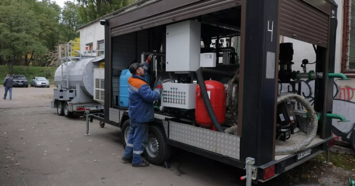 У Києві збільшують парк мобільних котелень для медзакладів: до кінця року буде 70 одиниць