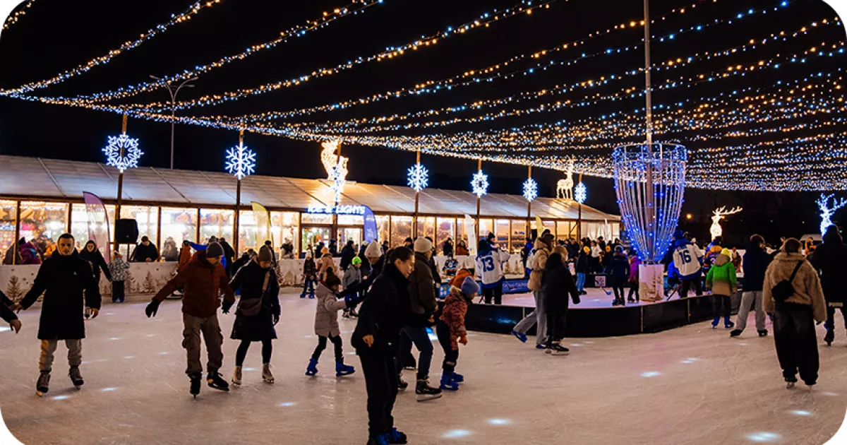 Ice.and.Lights на Арт-заводі “Платформа”: старт ковзанкового сезону з 29 листопада