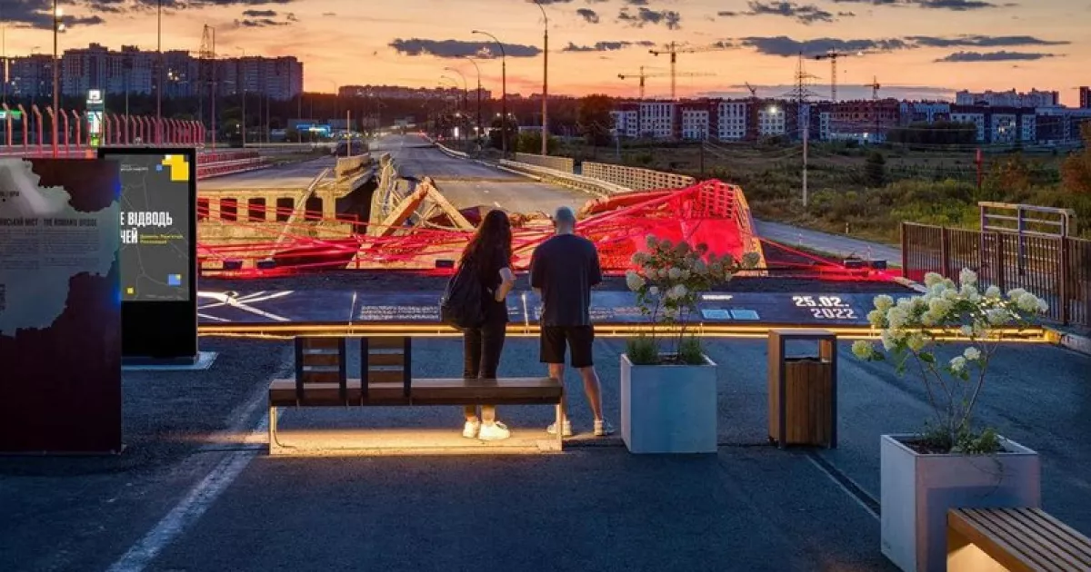 Ірпінська «Дорога життя» — серед кращих світлових проєктів світу