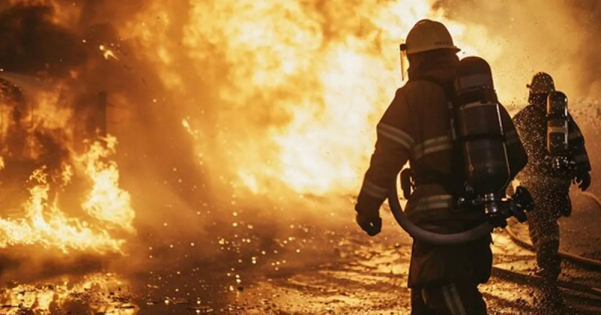 Пожежа на Берестейському в Києві: загорілися складські приміщення, постраждалих немає