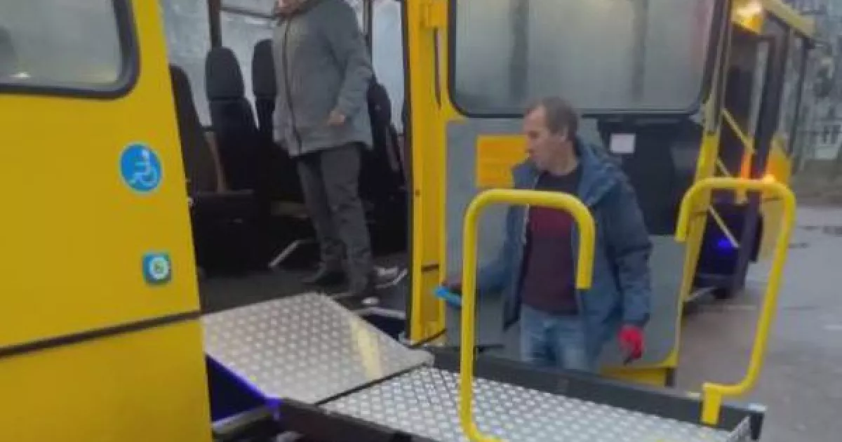 У Броварах запустили спеціальний автобус для дітей з особливими потребами