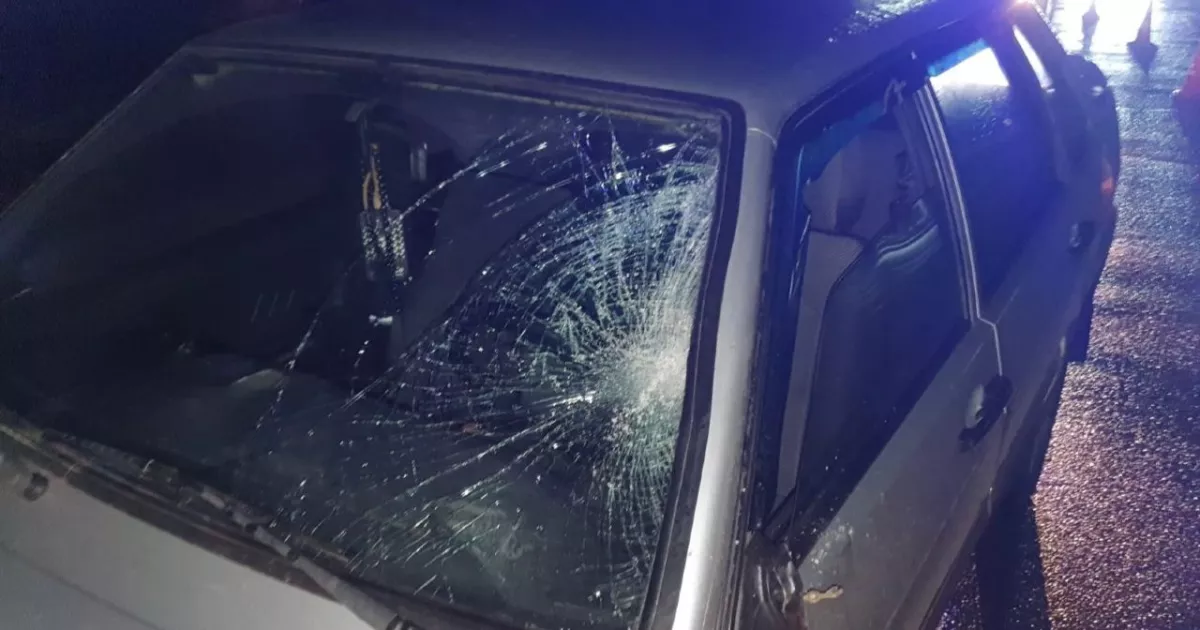 На Київщині нетверезий пішохід потрапив під авто, перебігаючи дорогу