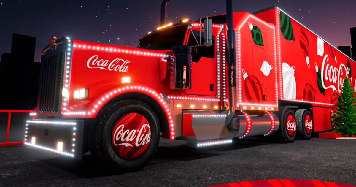 Різдвяна вантажівка Coca-Cola повертається до Києва: де і коли шукати головну святкову магію