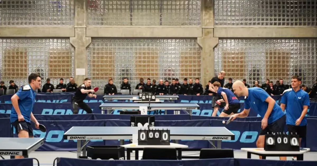 Київщина приймає Суперлігу: стартував клубний чемпіонат України з настільного тенісу