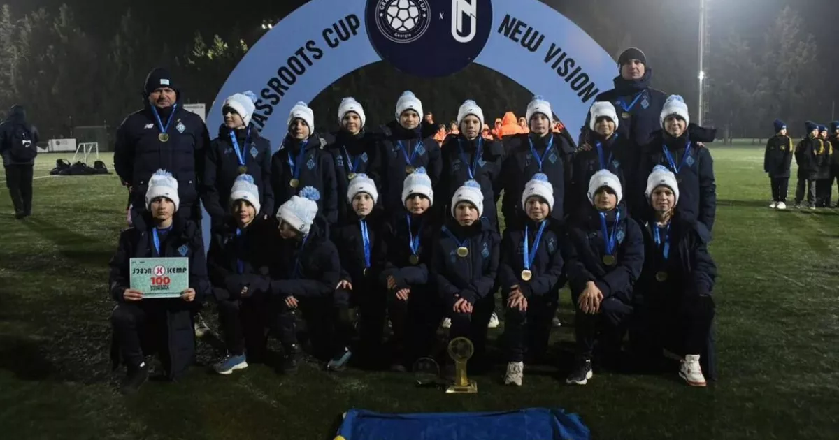 Без жодного пропущеного м’яча: команда «Динамо» U12 здобула кубок