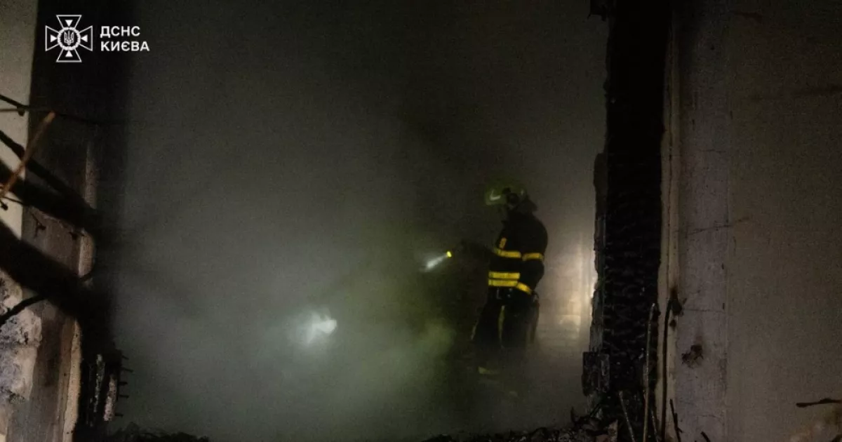 Ранкова пожежа в Києві: у Шевченківському районі загинув чоловік