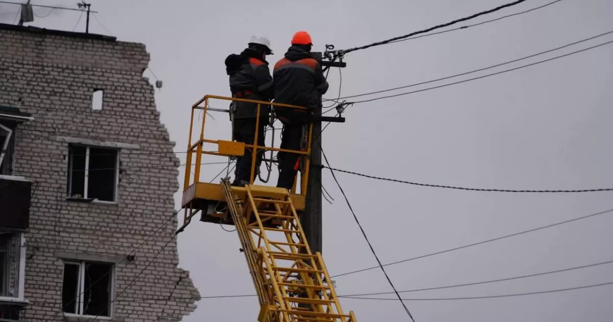 Славутич повністю знеструмлений через російський обстріл — Укренерго
