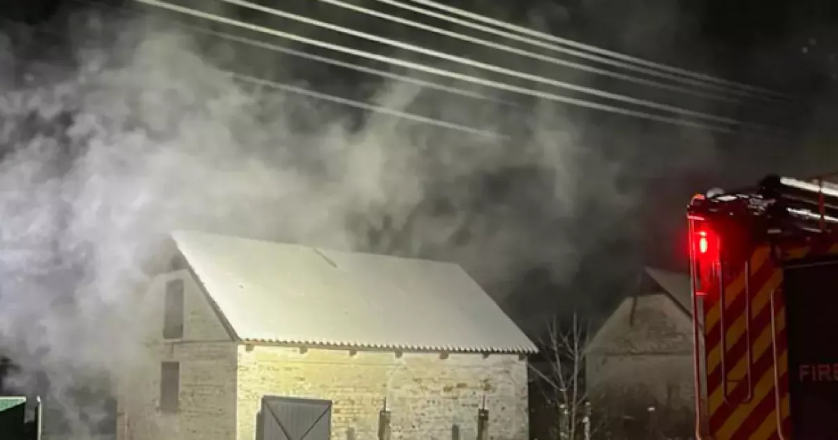 ДСНС Київщини ліквідувала пожежу в житловому будинку в Білоцерківському районі