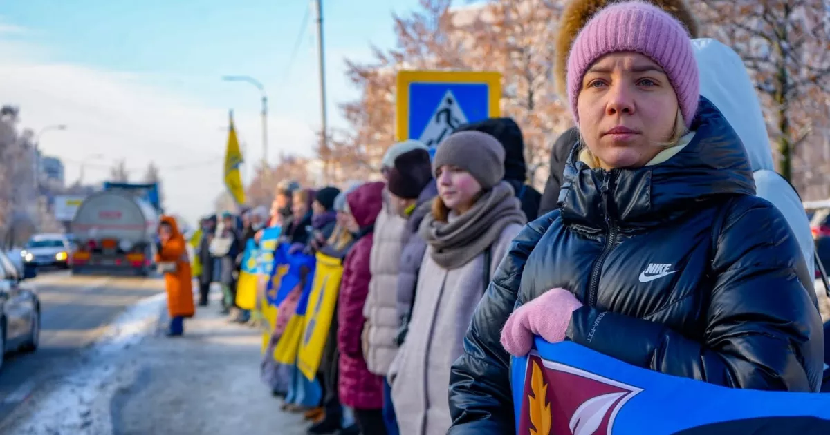 Буча вийшла на акцію заради тих, хто досі не повернувся