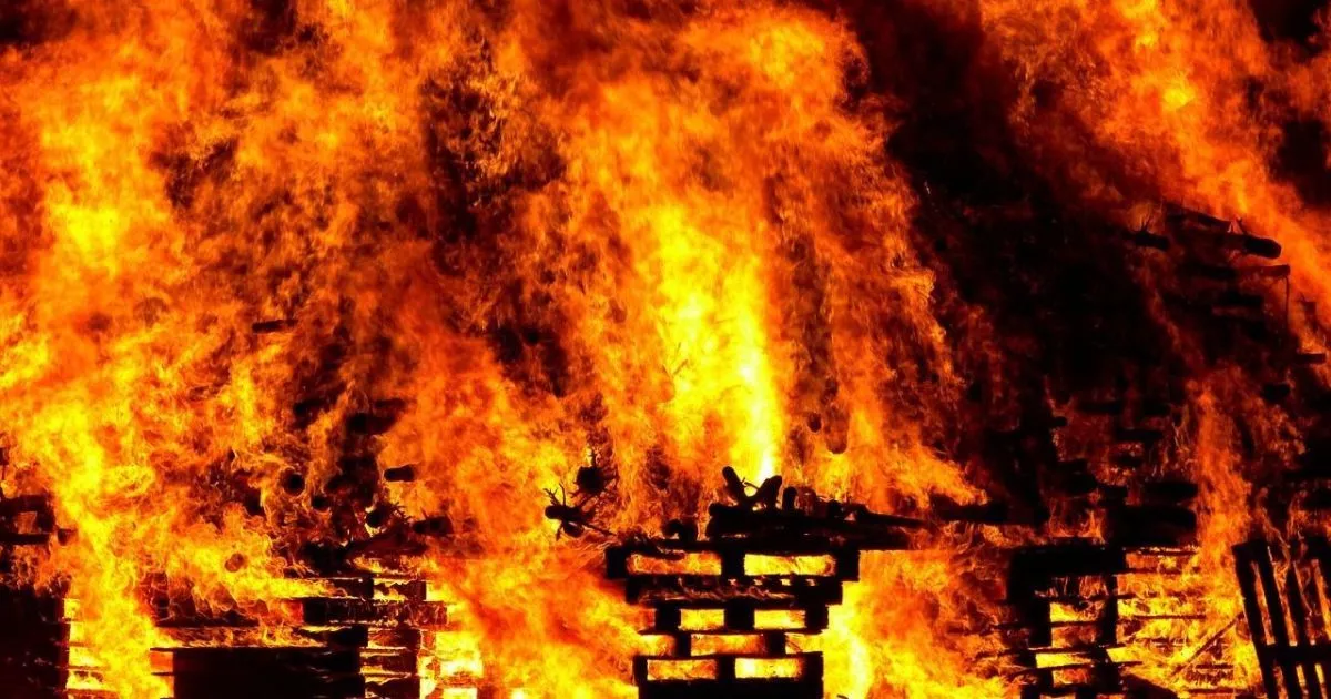 У Гребінківській громаді сталася масштабна пожежа в приватному секторі