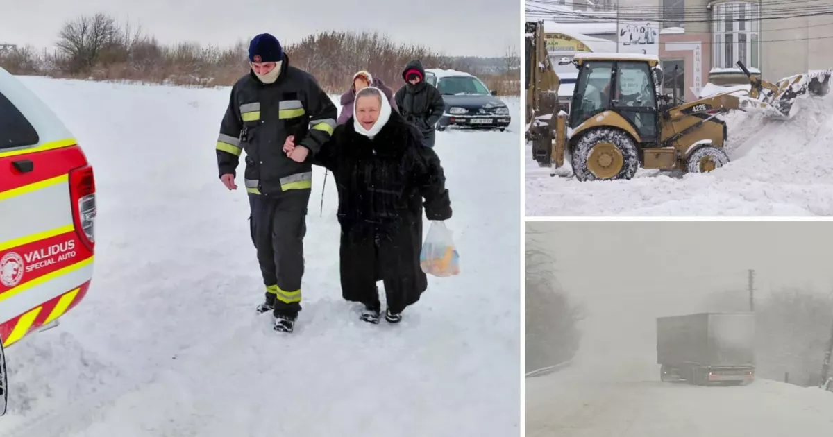 В Обухівському районі посилюють аварійні служби для ліквідації наслідків негоди: десятки сіл без світла та тепла