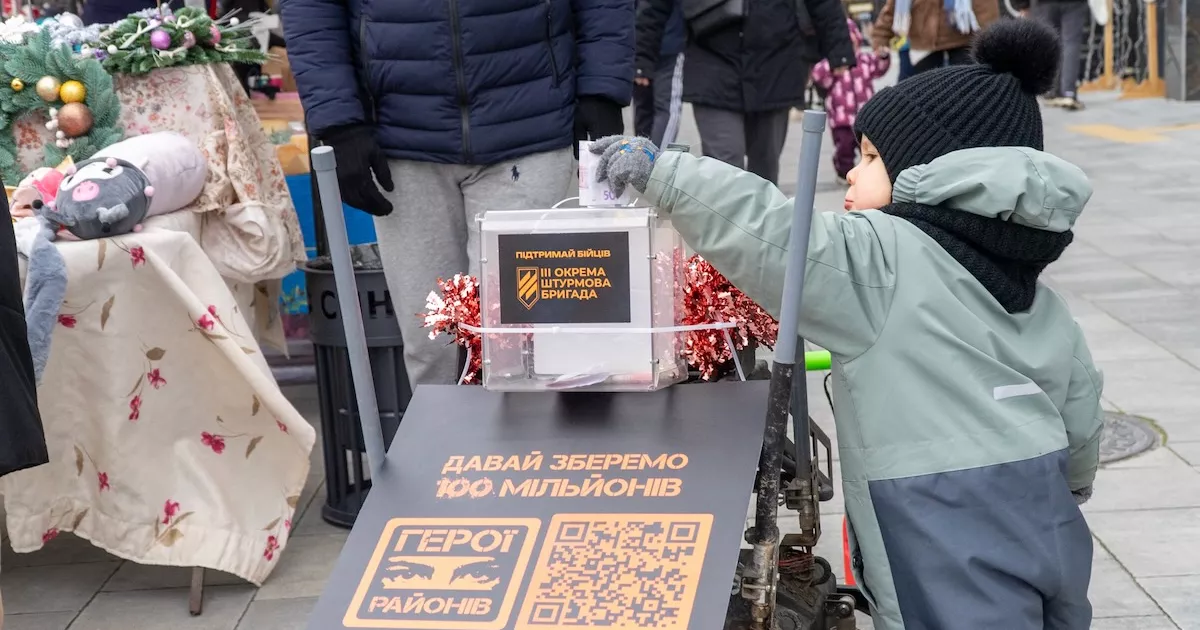 Різдвяне диво в Ірпені: благодійний ярмарок об'єднав тисячі мешканців навколо допомоги ЗСУ