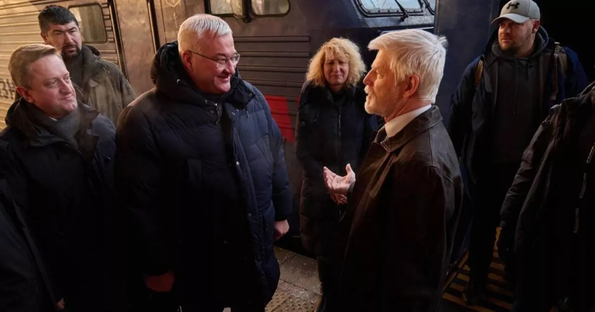 Президент Чехії Петро Павел прибув до Києва з робочим візитом