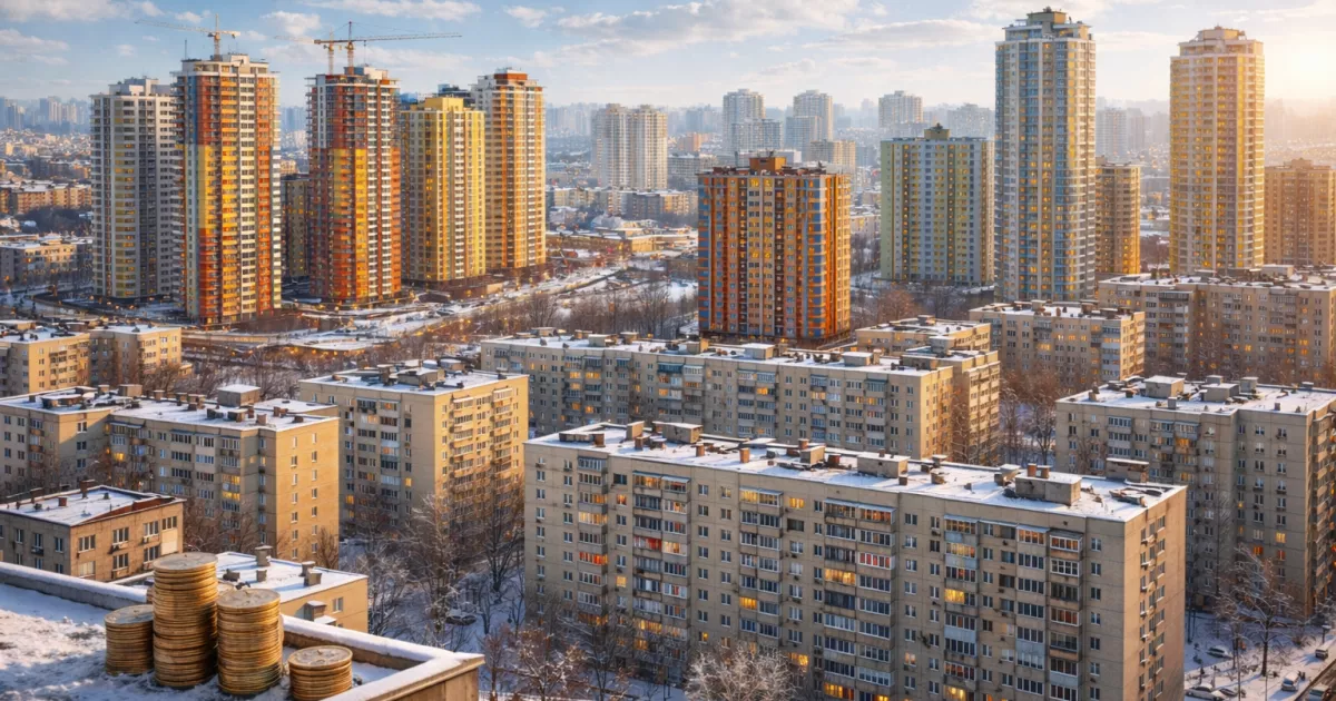Квартирне питання 2026: скільки життів потрібно, щоб заробити на житло в Києві та де в Україні найдешевші квадратні метри