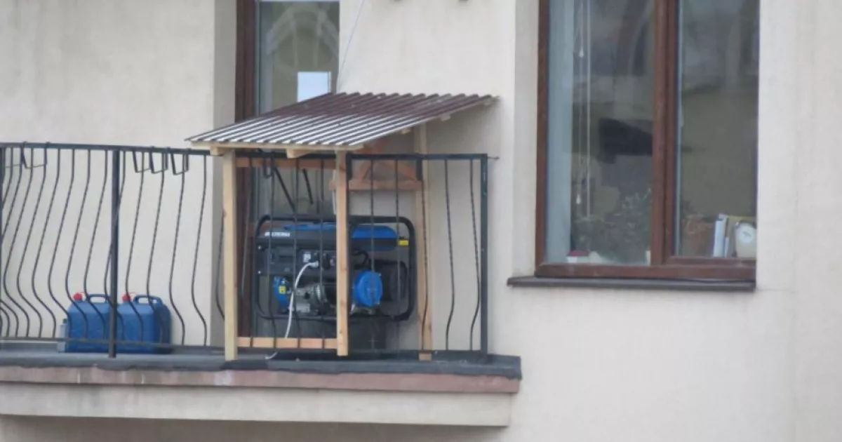Балкони смерті: чому генератори в Києві небезпечніші, ніж здається