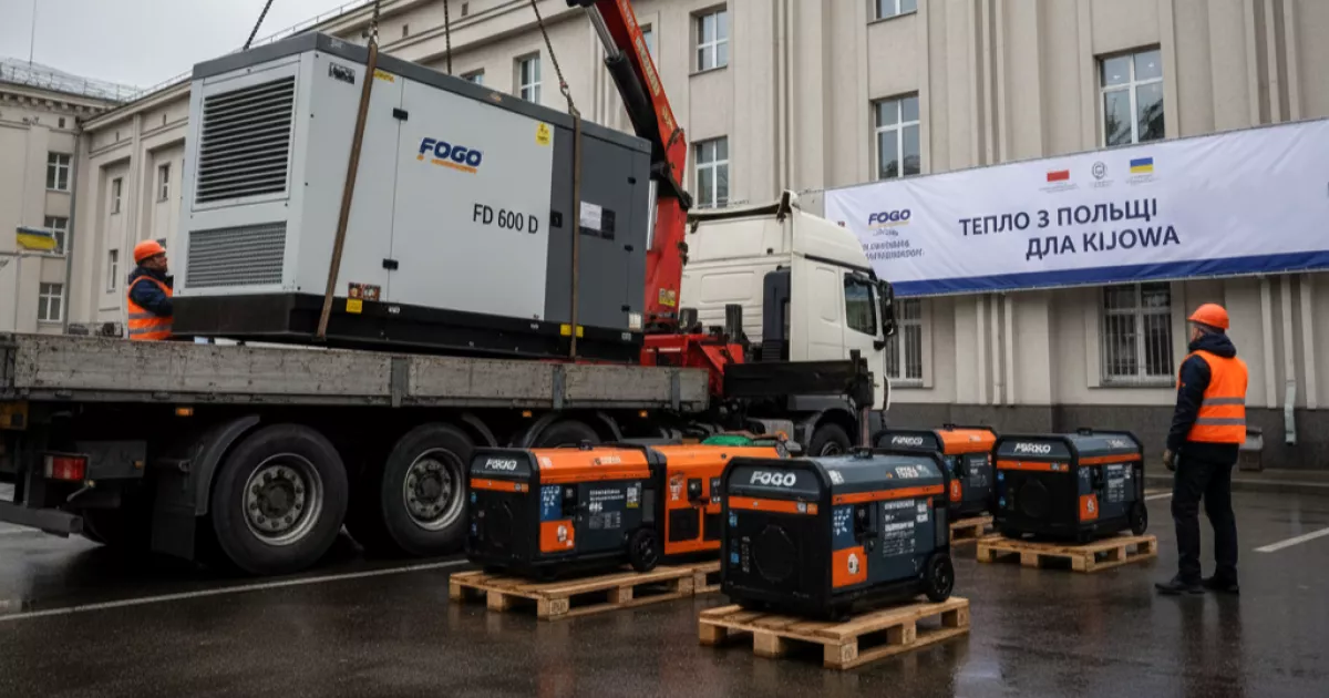 Київ отримав 130 генераторів Fogo від Польщі: куди їх направлять