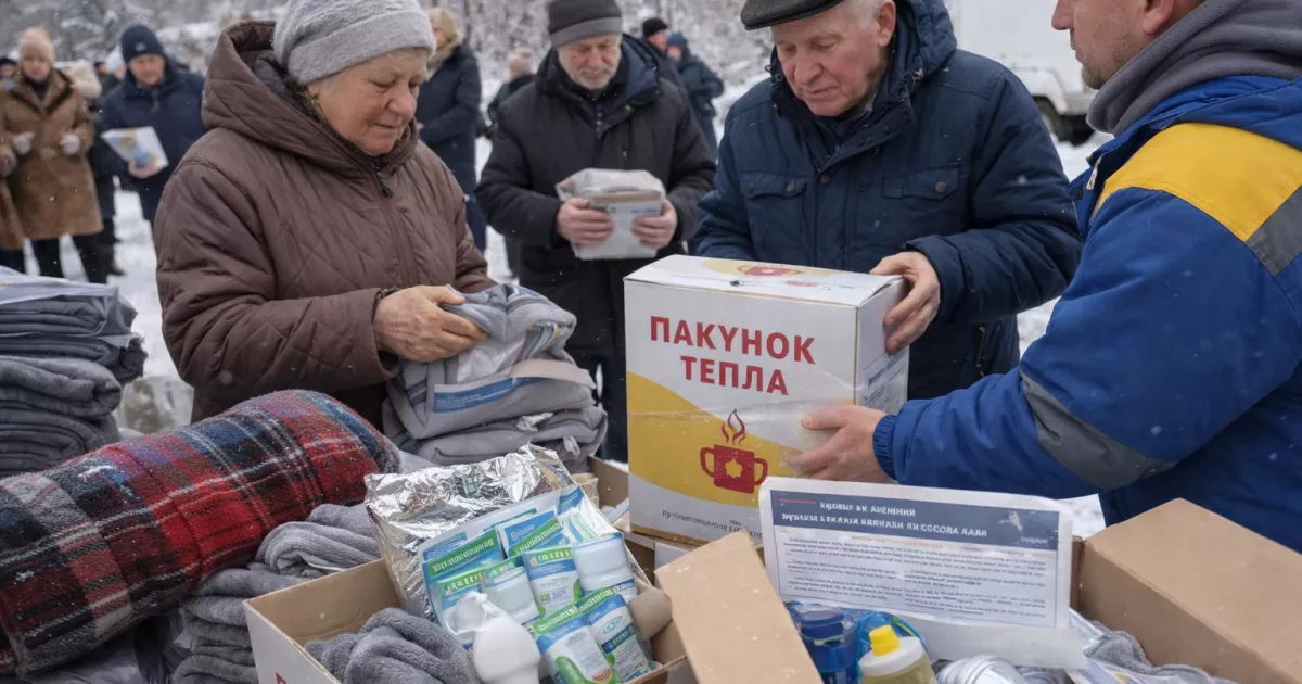 Зігріють кожну оселю: у Києві почали видачу спеціальних наборів для зими. Як потрапити у список?