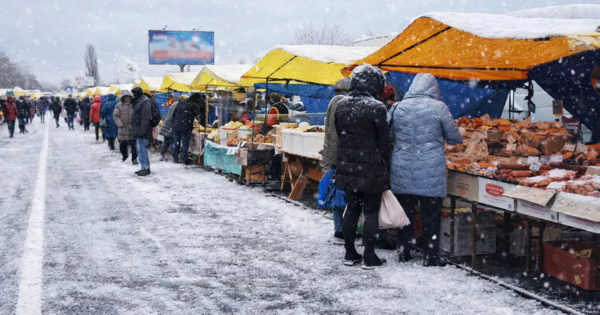 Ярмарків не буде: у Києві через морози скасували вуличну торгівлю.