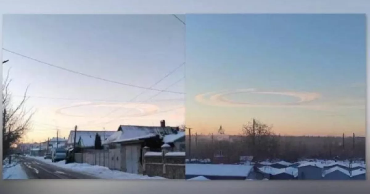Дивні дива: у хмарах над Білою Церквою помітили слід ворожої цілі після нічної атаки