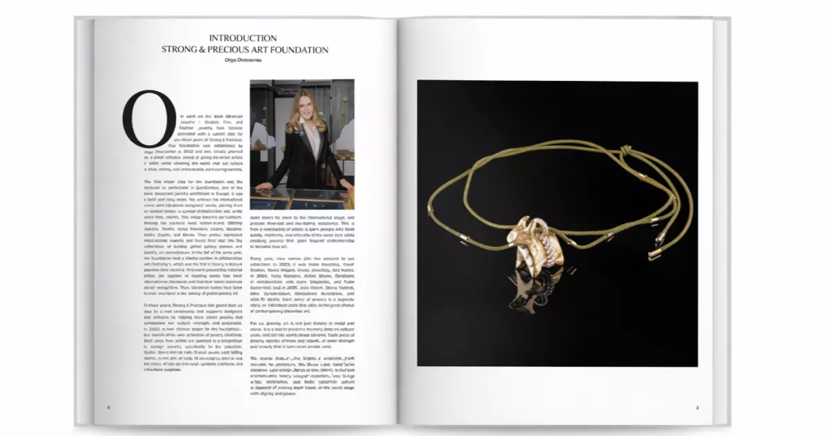 У Києві презентували книгу «UKRAINIAN JEWELRY» про феномен сучасних українських прикрас