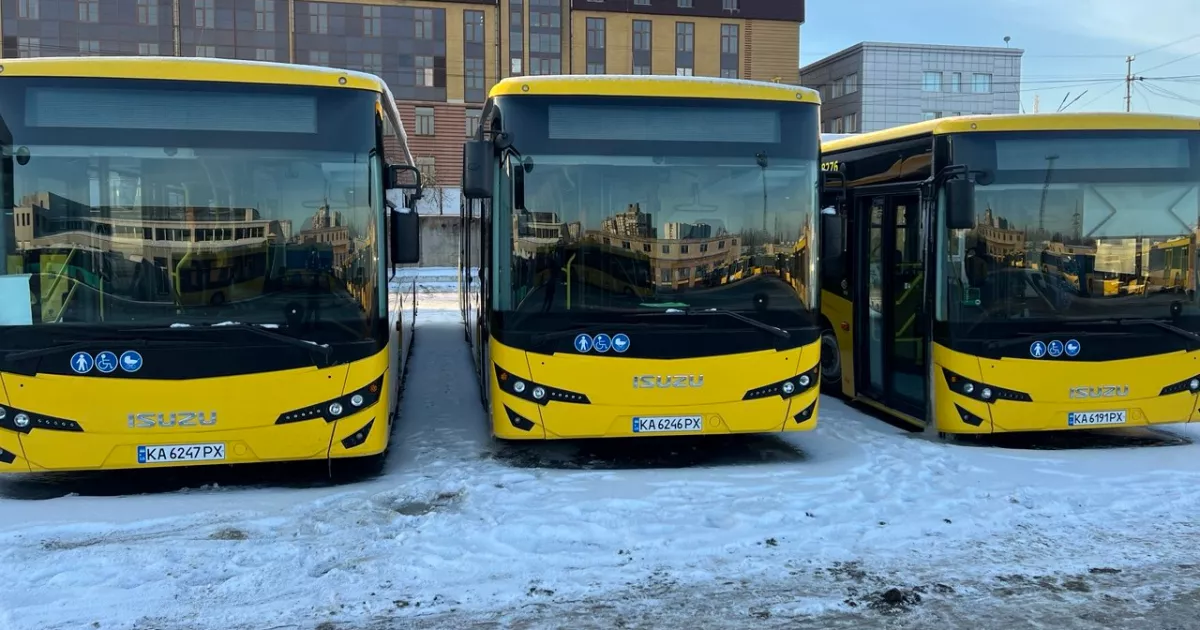 Громадський транспорт Києва працюватиме зі змінами на вихідних