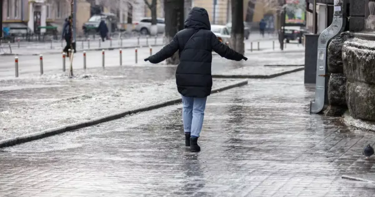 17 лютого на Київщині сильні морози та ожеледиця: оголошено жовтий рівень небезпеки