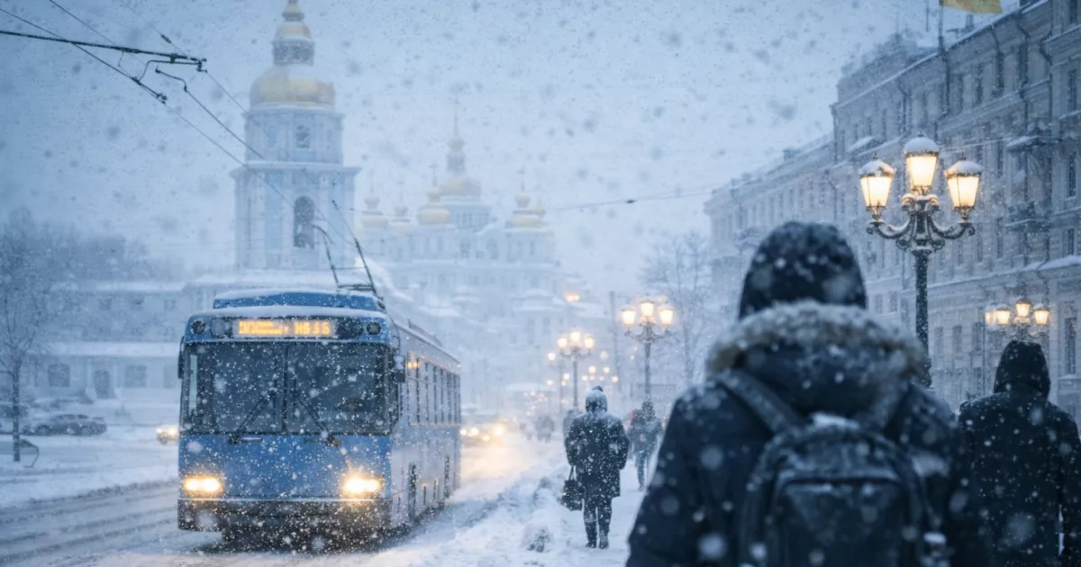 Сніг і до -14°: якою буде погода в Києві 18 лютого