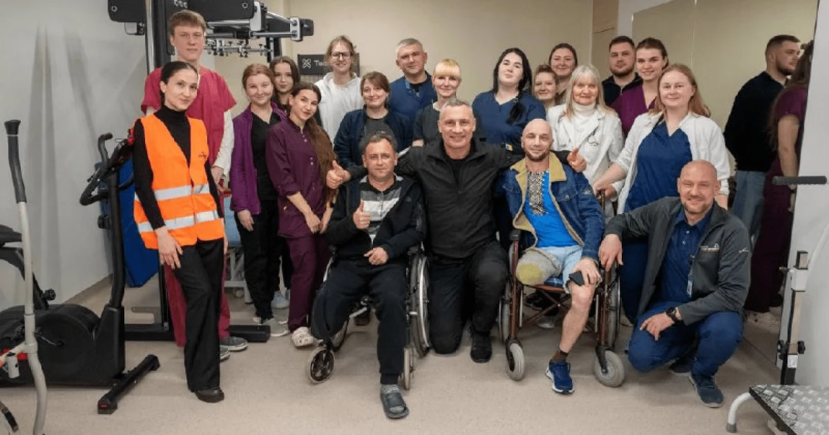 У Києві відкрили нове відділення реабілітації для поранених військових