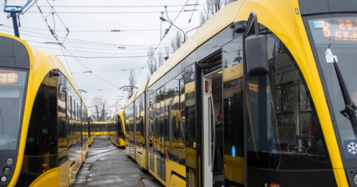 У Києві на два тижні змінять рух трамваїв: які маршрути обмежать