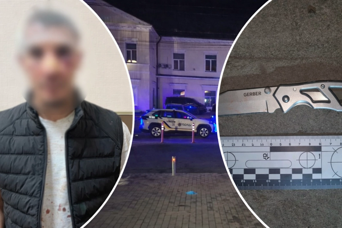 Ніж біля ресторану на Печерську: у Києві сталася жорстка бійка