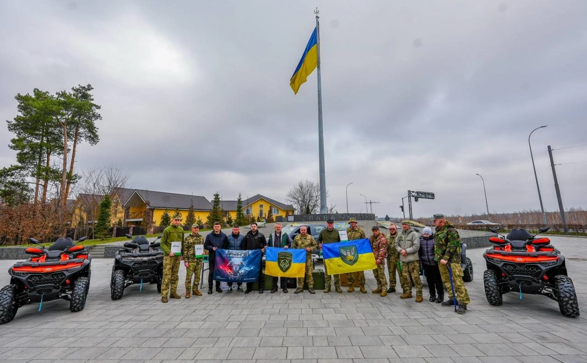 Буча передала техніку для ЗСУ до річниці звільнення: підтримка, яка працює на фронті