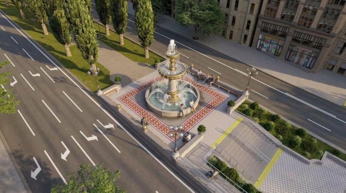 У центрі Києва з’явиться новий безбар’єрний простір із фонтаном: що зміниться