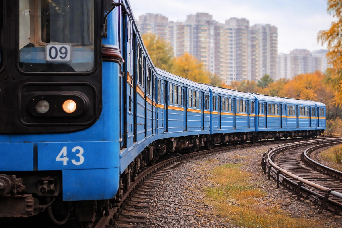 Столична підземка без поповнення: чому метрополітен не отримає нових вагонів у 2026 році