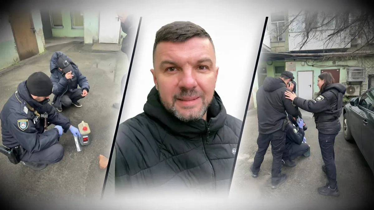 У центрі Києва намагалися підпалити авто Ігоря Гузя: депутат особисто затримав підозрюваного