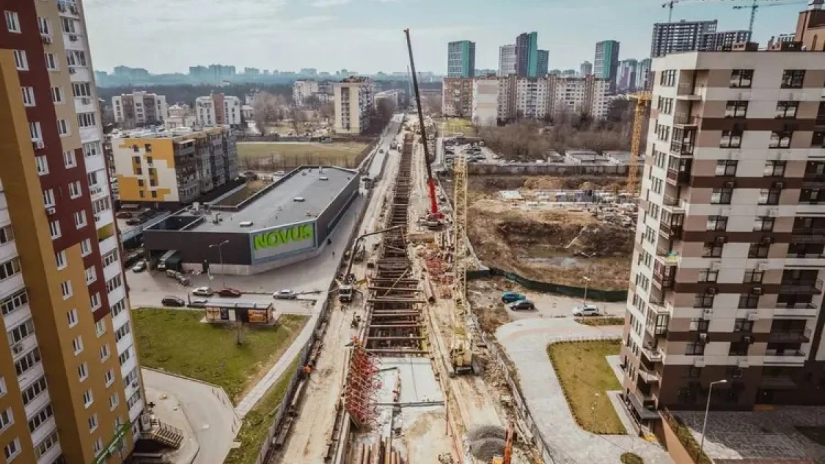Метро на Виноградар у Києві: між «Мостицькою» та «Варшавською» збудували понад 1 км тунелів
